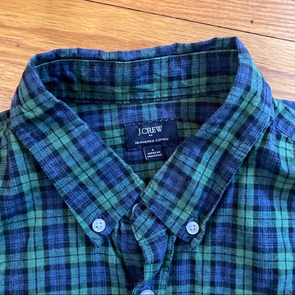 J Crew Men’s Plaid Button Down Shirt - Picture 2 of 8